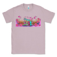 Lilac proud nurse libbey glass Classic Tee - BundleAndBundleShop