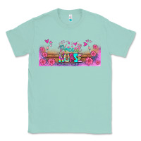 Seafoam proud nurse libbey glass Classic Tee - BundleAndBundleShop