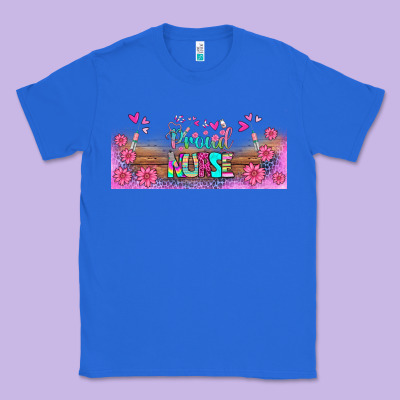 Proud Nurse Libbey Glass Classic Tee Designed By Bundleandbundleshop