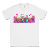White proud nurse libbey glass Classic Tee - BundleAndBundleShop