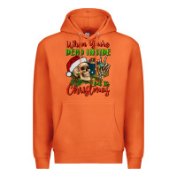 Carrot when you’re dead inside but it's christmas Premium Hoodie - BundleAndBundleShop