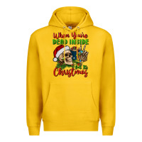 Lemon when you’re dead inside but it's christmas Premium Hoodie - BundleAndBundleShop