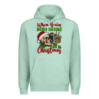 When You’re Dead Inside But It's Christmas Premium Hoodie | Teevron