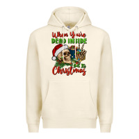 Tofu when you’re dead inside but it's christmas Premium Hoodie - BundleAndBundleShop