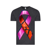 Vintage Black Breast Cancer Ribbon Basketball Vintage Tee - texasbilliewilder