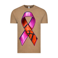 Vintage Coffee Breast Cancer Ribbon Basketball Vintage Tee - texasbilliewilder