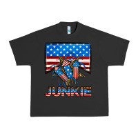 Pigment Black American junkie Urban Heavy Tee - Neo Western