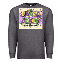 Charcoal Heather booze beads Premium Sweatshirt - MaliasSmallBusiness