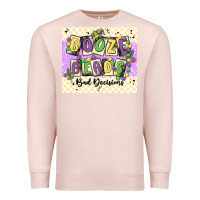 Pale Pink booze beads Premium Sweatshirt - MaliasSmallBusiness