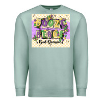 Seafoam booze beads Premium Sweatshirt - MaliasSmallBusiness