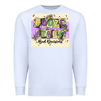 White booze beads Premium Sweatshirt - MaliasSmallBusiness