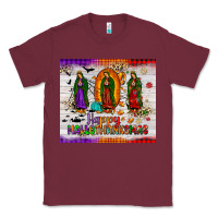 Burgundy our lady of guadalupe happy  hallothanksmas tumbler Classic Tee - JahusDesignShop