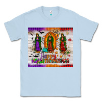 Dusty Blue our lady of guadalupe happy  hallothanksmas tumbler Classic Tee - JahusDesignShop