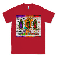 Red our lady of guadalupe happy  hallothanksmas tumbler Classic Tee - JahusDesignShop
