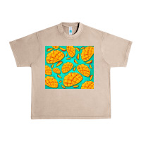 French Oak mango Urban Heavy Tee - BarkalooDesign
