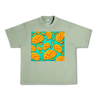 Oil Green mango Urban Heavy Tee - BarkalooDesign