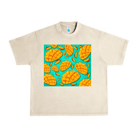 Sandshell mango Urban Heavy Tee - BarkalooDesign