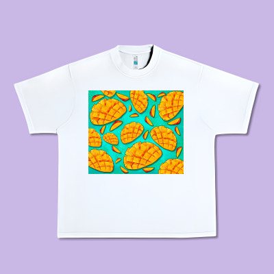 Mango Urban Heavy Tee Designed By Barkaloodesign