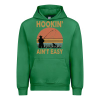 Emerald Hookin Ain t Easy Fishing Urban Hoodie - Bettercallsaul