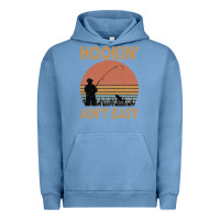 Pigment Pebble Blue Hookin Ain t Easy Fishing Urban Hoodie - Bettercallsaul