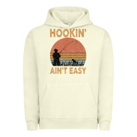 Pigment Pistachio Hookin Ain t Easy Fishing Urban Hoodie - Bettercallsaul