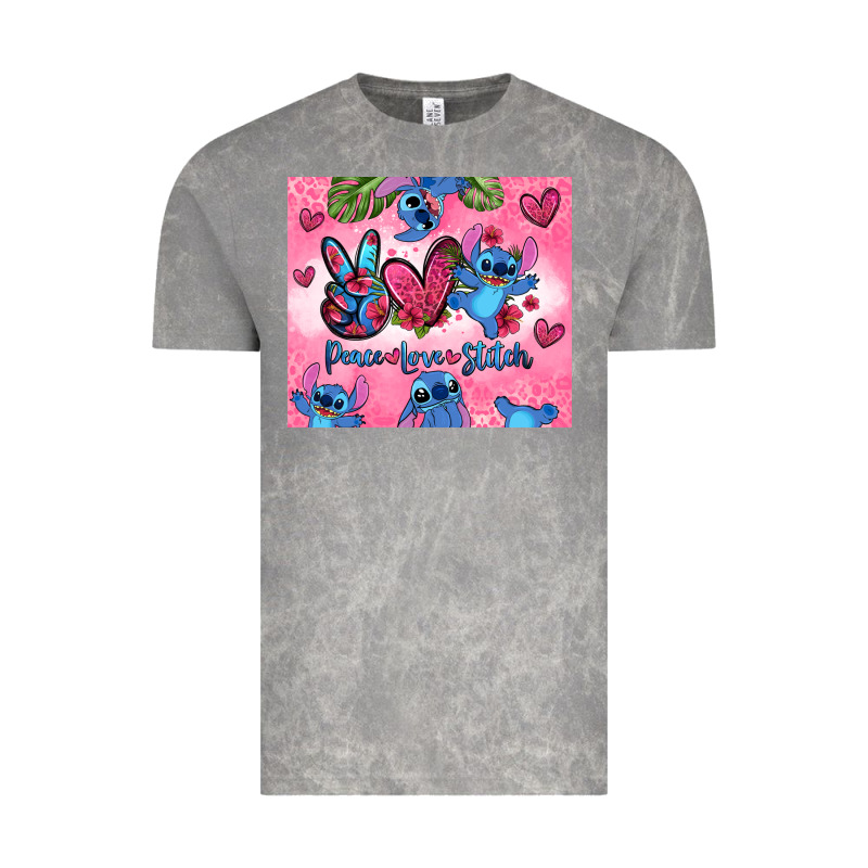 Peace Love Stitch Vintage Tee by Zillion Design Studio | Teevron