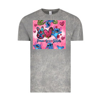 Cloud Rock peace love stitch Vintage Tee - Zillion Design Studio