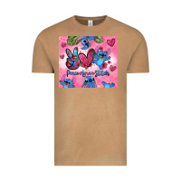 Vintage Camel peace love stitch Vintage Tee - Zillion Design Studio