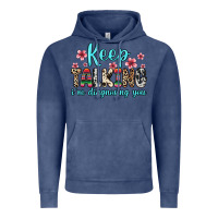 Vintage Denim keep talking i m diagnosing you Vintage Hoodie - Zillion Design Studio