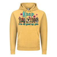 Vintage Mustard keep talking i m diagnosing you Vintage Hoodie - Zillion Design Studio