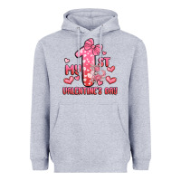 Heather Grey my first valentines day Heavyweight Hoodie - MaliasSmallBusiness