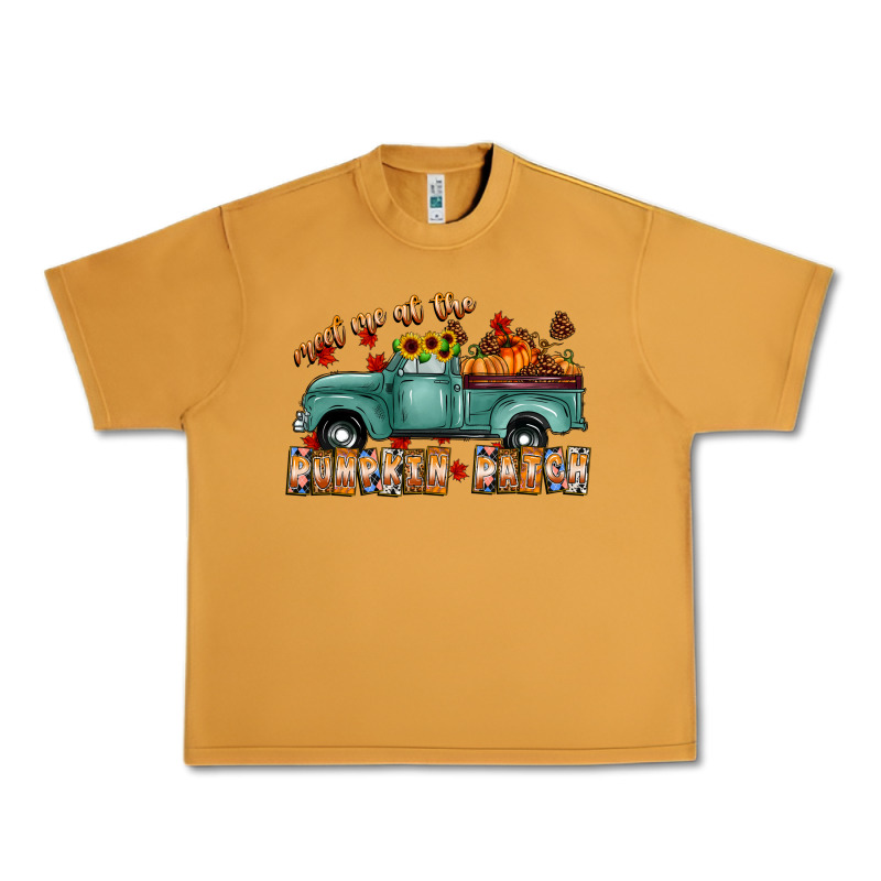 Meet Me Af The Pumpkin Patch Urban Heavy Tee by CowhideDigitalArt | Teevron
