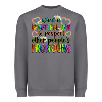 Storm what a beautiful day to respect other people's pro Heavyweight Sweatshirt - Zillion Design Studio