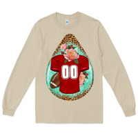Mushroom american football and western roses teardrop Long Sleeve Tee - BundleAndBundleShop