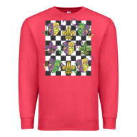 Cardinal mardi gras Premium Sweatshirt - MaliasSmallBusiness