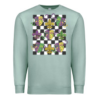 Seafoam mardi gras Premium Sweatshirt - MaliasSmallBusiness