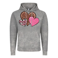 Valentine's Day Hearts Vintage Hoodie | Teevron
