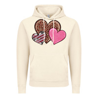 Vintage Artic valentine's day hearts Vintage Hoodie - RanaPortraitStore