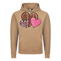 Vintage Coffee valentine's day hearts Vintage Hoodie - RanaPortraitStore