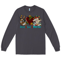 Smoke peace love martini Long Sleeve Tee - AdoDesignShop