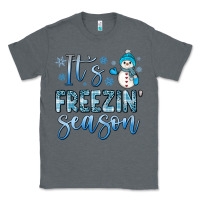 Charcoal Heather it s freezin season Classic Tee - JahusDesignShop