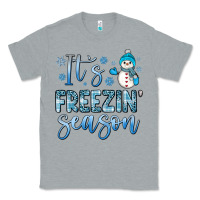 Heather Grey it s freezin season Classic Tee - JahusDesignShop