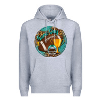 Heather Grey game day Premium Hoodie - BundleAndBundleShop