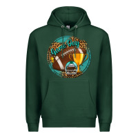 Sports Green game day Premium Hoodie - BundleAndBundleShop