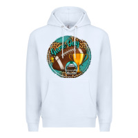 White game day Premium Hoodie - BundleAndBundleShop