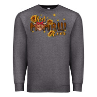 Charcoal Heather best mamaw ever cow Premium Sweatshirt - MaliasSmallBusiness