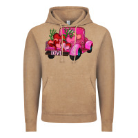 Vintage Coffee valentine's day heart cactus truck Vintage Hoodie - RanaPortraitStore