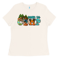 Bone born to camp with guitar Ladies Tee - AdoDesignShop