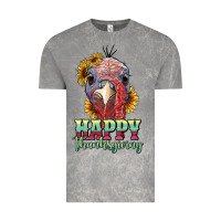Cloud Rock happy thanksgiving turkey Vintage Tee - RanaPortraitStore