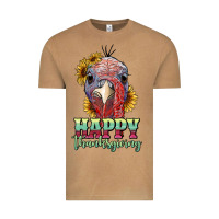 Vintage Camel happy thanksgiving turkey Vintage Tee - RanaPortraitStore